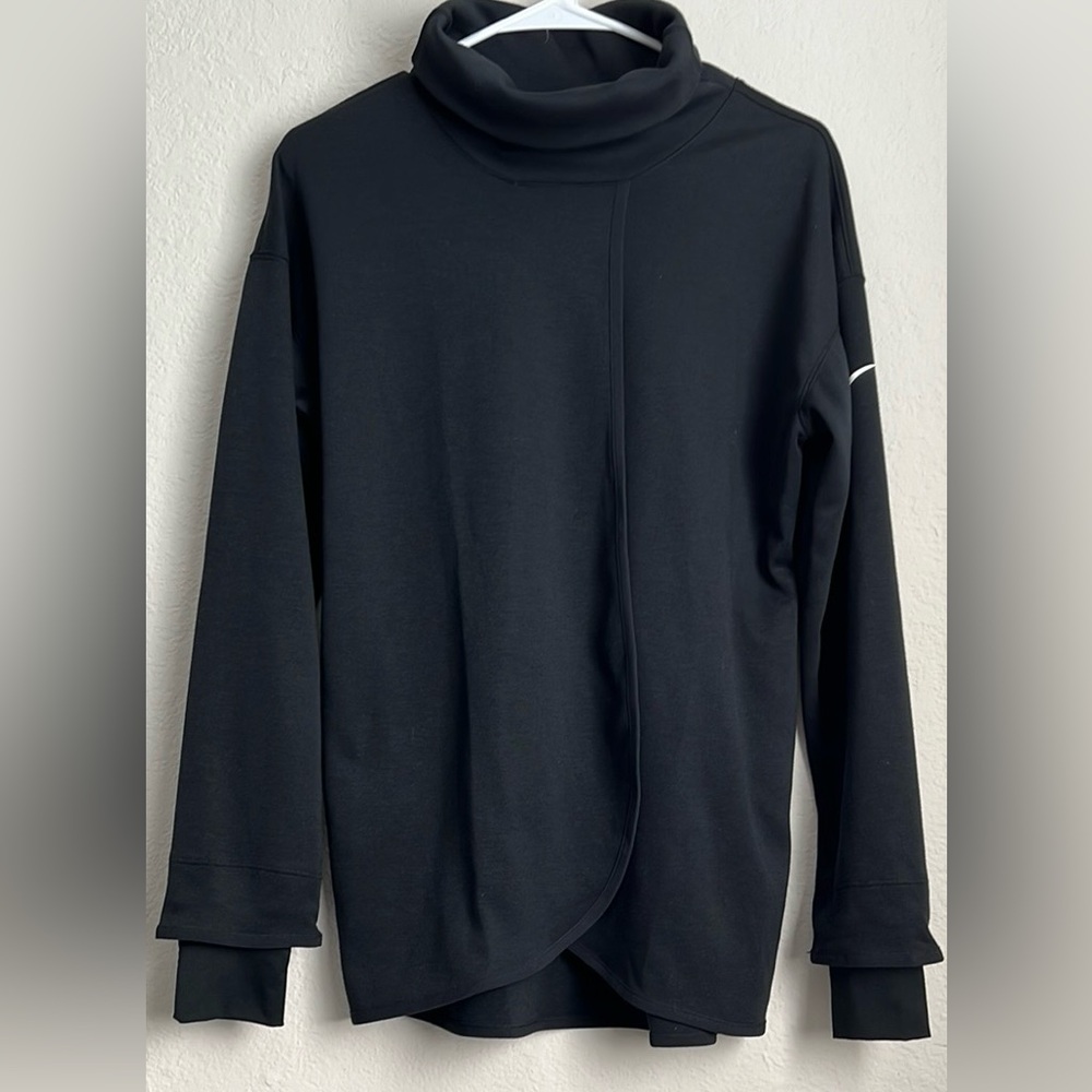 Nike Women’s Maternity Turtleneck Sweaters, Black (Size XS) - Picture 6 of 7